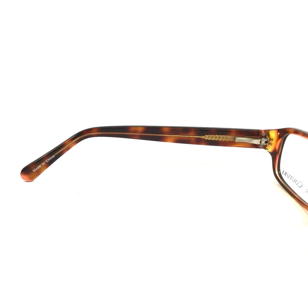 Spektor Couture Eyeglasses Frames 922 TORT Tortoise Rectangle Full Rim 52-16-140